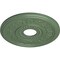 Ekena Millwork Genevieve Ceiling Medallion (Canopies up to 3 1/2"), 16 1/8"OD x 3 1/2"ID x 7/8"P, Athenian Green CM16GNAGF - alternate 3